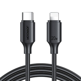 Joyroom JOYROOM - USB-C naar Lightning kabel - 2 Meter - 20W - Zwart