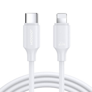 Joyroom JOYROOM - USB-C naar Lightning kabel - 2 Meter - 20W - Wit