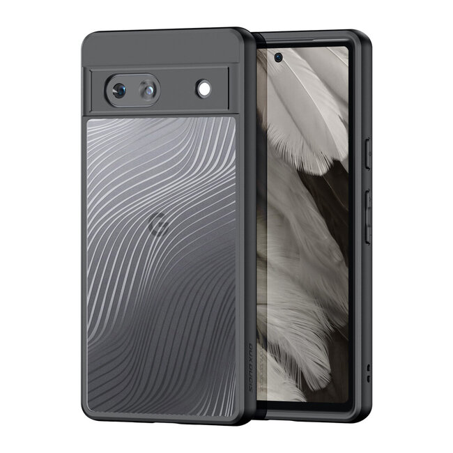Dux Ducis - Telefoon Hoesje geschikt voor de Google Pixel 7A - Back Cover - Aimo Series - Zwart