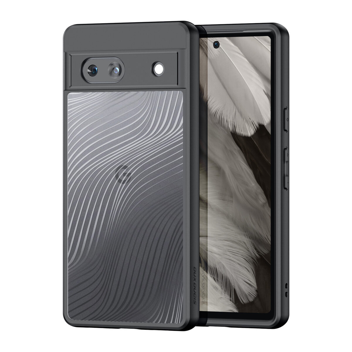 Dux Ducis - Telefoon Hoesje geschikt voor de Google Pixel 7A - Back Cover - Aimo Series - Zwart afbeelding