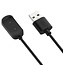 Case2go - Oplaadkabel geschikt voor Huami Amazfit GTR2 / GTS2 / POP / GTS 2e / GTR 2e - USB-kabel - 1.00 meter - Zwart
