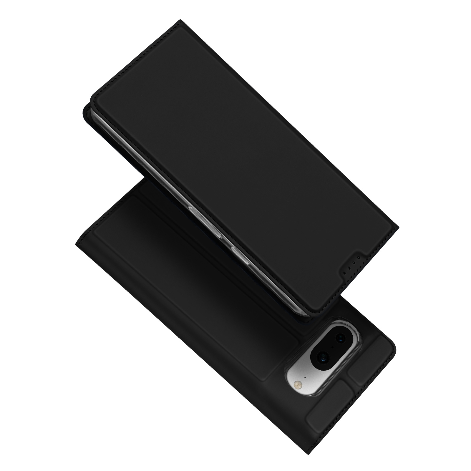 Dux Ducis - Telefoon Hoesje geschikt voor de Google Pixel 8 - Skin Pro Book Case - Zwart afbeelding
