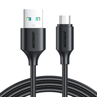 Joyroom JOYROOM - USB-A naar Micro USB Kabel - 1 meter - 2.4A - Zwart