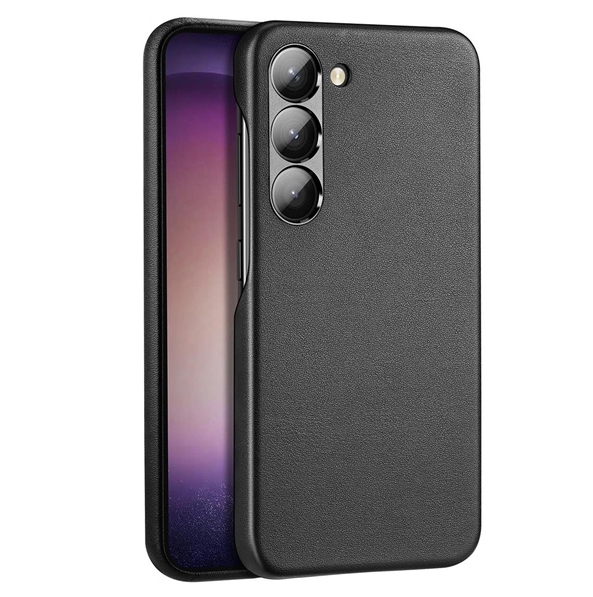 Dux Ducis - Telefoonhoesje geschikt voor Samsung Galaxy S23 Plus - Grit Series Back Cover - Zwart afbeelding