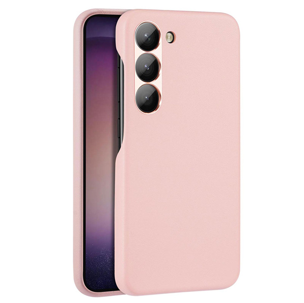 Dux Ducis - Telefoonhoesje geschikt voor Samsung Galaxy S23 Plus - Grit Series Back Cover - Roze afbeelding