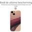 Hoozey - Hoesje geschikt voor Apple iPhone 14 Plus - Nature Vibes - Paars / Beige