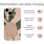 Hoozey - Hoesje geschikt voor Apple iPhone 14 Plus - Nature Vibes - Groen / Beige