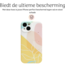 Hoozey - Hoesje geschikt voor Apple iPhone 14 Plus - Nature Vibes - Geel / Roze