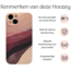 Hoozey - Hoesje geschikt voor Apple iPhone 13 - Nature Vibes - Paars / Beige