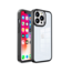 Hoozey - Hoesje geschikt voor Apple iPhone 14 Pro - Clear Case - Zwart