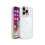 Hoozey - Hoesje geschikt voor Apple iPhone 14 Pro - Clear Case - Licht Roze