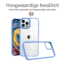 Hoozey - Hoesje geschikt voor Apple iPhone 14 Plus - Clear Case - Licht Blauw