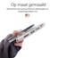 Hoozey - Hoesje geschikt voor Apple iPhone 13 Pro Max - Marble Print - Licht Bruin