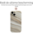 Hoozey - Hoesje geschikt voor Apple iPhone 13 Pro Max - Marble Print - Licht Bruin