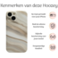 Hoozey - Hoesje geschikt voor Apple iPhone 13 Pro Max - Marble Print - Licht Bruin