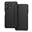 Case2go - Hoesje voor Xiaomi Redmi Note 12 5G - Schokbestendige Book Case - Zwart