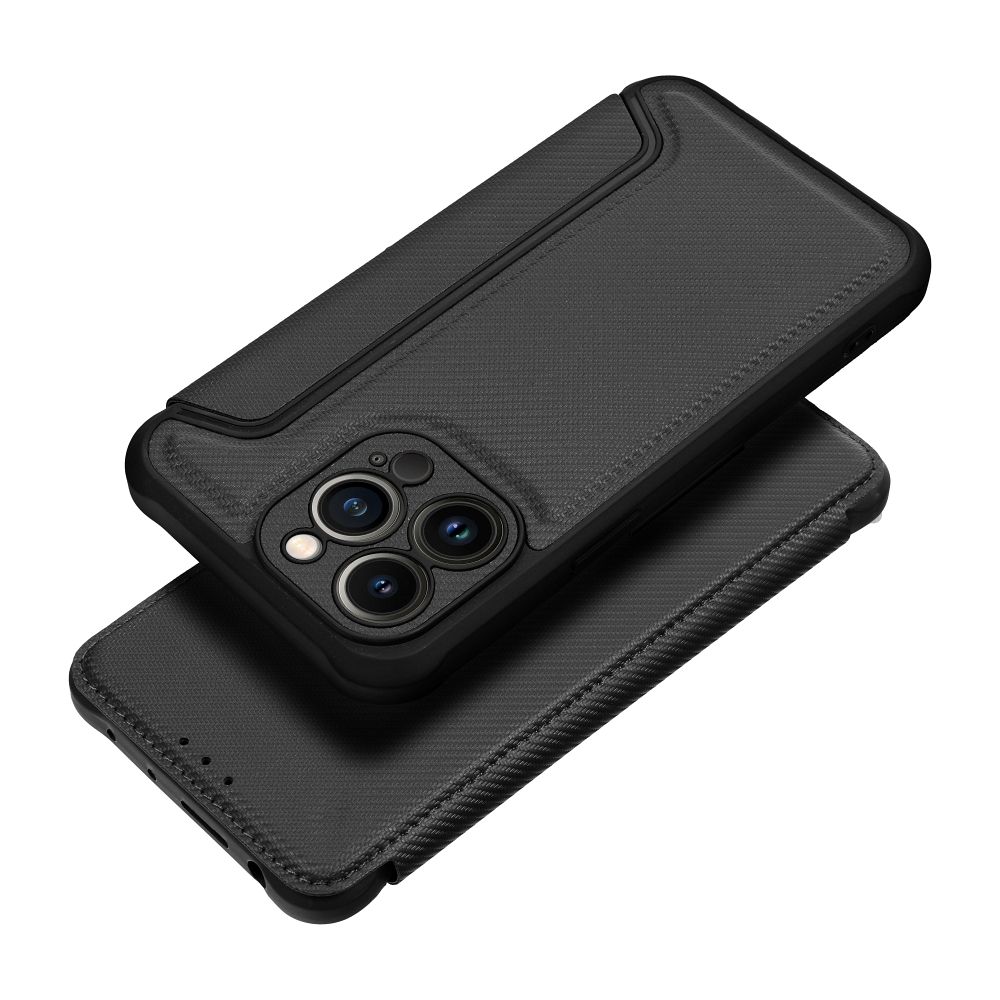 Case2go - Hoesje voor Apple iPhone 14 Plus - Schokbestendige Book Case - Zwart afbeelding