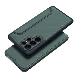 Case2go Case2go - Hoesje voor Samsung Galaxy S23 - Schokbestendige Book Case - Groen