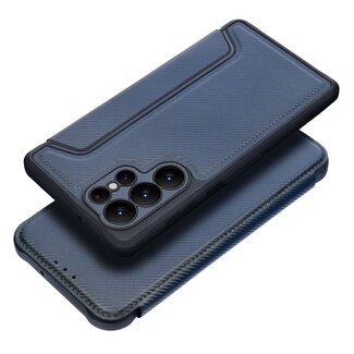 Case2go Case2go - Hoesje voor Samsung Galaxy S23 - Schokbestendige Book Case - Donker Blauw