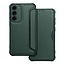 Case2go - Hoesje geschikt voor Samsung Galaxy S23 Plus - Schokbestendige Book Case - Groen
