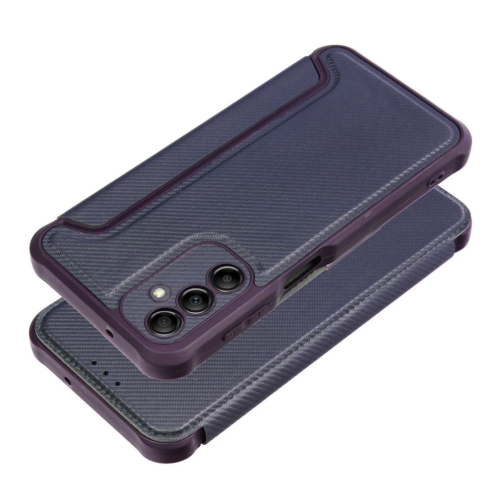 Case2go - Hoesje voor Samsung Galaxy A14 5G - Schokbestendige Book Case - Donker Blauw afbeelding