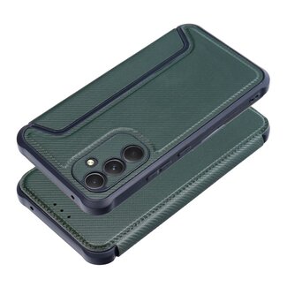 Case2go Case2go - Hoesje voor Samsung Galaxy A54 5G - Schokbestendige Book Case - Groen
