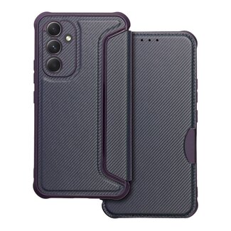 Case2go Case2go - Hoesje voor Samsung Galaxy A54 5G - Schokbestendige Book Case - Donker Blauw