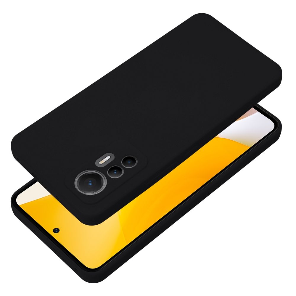 Case2go - Hoesje voor Xiaomi Redmi Note 12 4G - Back cover - Zwart afbeelding