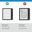 E-reader hoesje geschikt voor Tolino Vision 5 - Sleepcover - Auto/Wake functie - Magnetische sluiting - Grijs