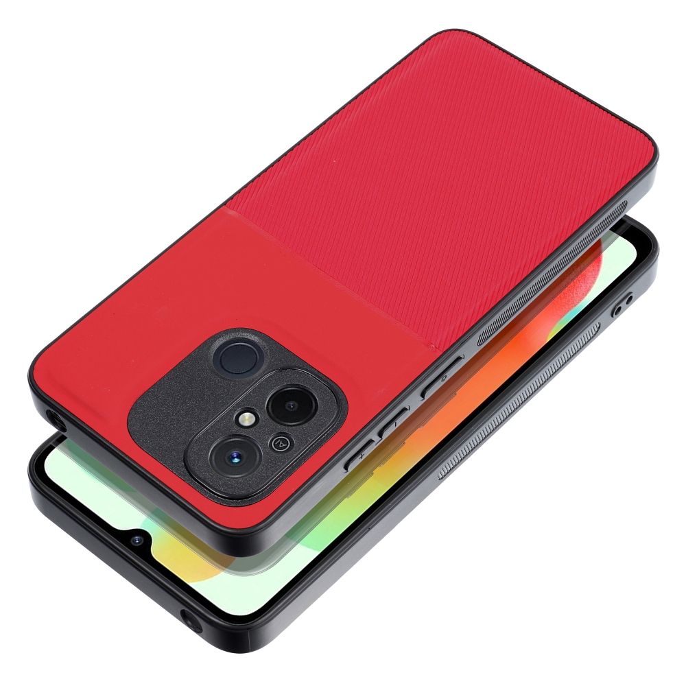Case2go - Hoesje voor Xiaomi Redmi 12C - Back cover - Rood afbeelding