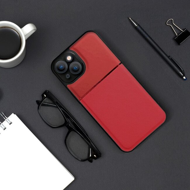 Case2go - Hoesje geschikt voor Xiaomi Redmi 12C - Back cover - Rood