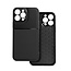 Case2go - Hoesje geschikt voor Xiaomi Redmi 12C - Back cover - Zwart