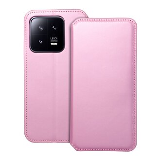 Case2go Case2go - Hoesje voor Xiaomi 13 Pro - Book Case - Roze