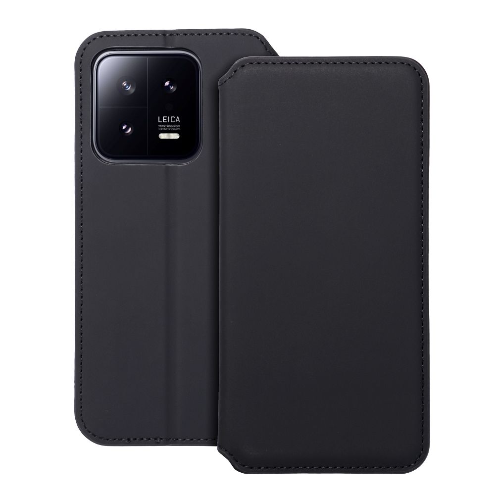 Case2go - Hoesje voor Xiaomi 13 - Book Case - Zwart afbeelding