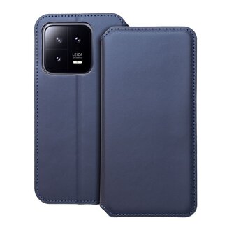 Case2go Case2go - Hoesje voor Xiaomi 13 - Book Case - Donker Blauw
