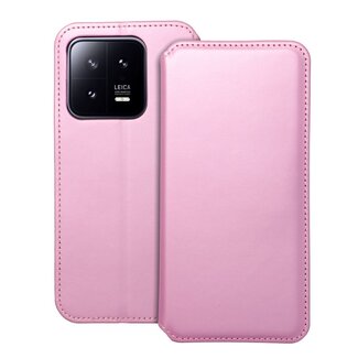 Case2go Case2go - Hoesje voor Xiaomi 13 - Book Case - Roze