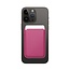 Pasjeshouder geschikt voor iPhones 12/13/14/15/16 serie - Magnetische Kaarthouder - Roze