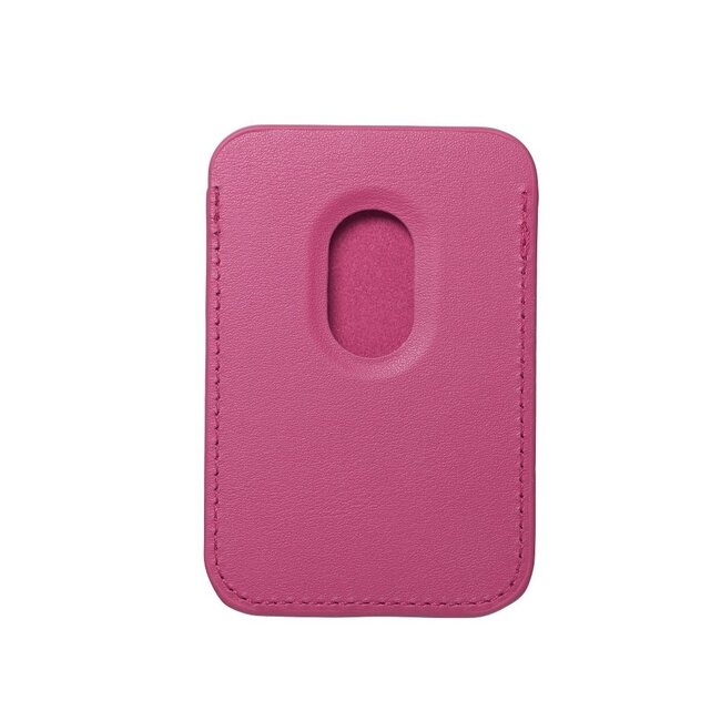 Pasjeshouder geschikt voor iPhones 12/13/14/15/16 serie - Magnetische Kaarthouder - Roze