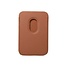 Pasjeshouder geschikt voor iPhones 12/13/14/15/16 serie - Magnetische Kaarthouder - Bruin