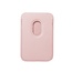 Pasjeshouder geschikt voor iPhones 12/13/14/15/16 serie - Magnetische Kaarthouder - Licht Roze