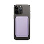 Pasjeshouder geschikt voor iPhones 12/13/14/15/16 serie - Magnetische Kaarthouder - Lila