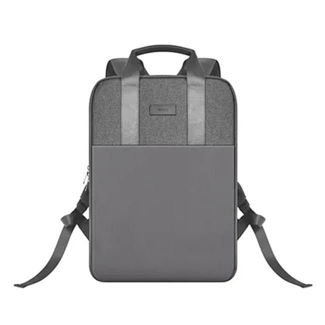 WIWU - Laptoptas- Laptoptas 15.6 Inch - Laptophoes- Rugtas Met Verstelbare Schouderbanden - Laptop Sleeve- Laptop Tas- Grijs