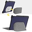 Case2go - Tablet hoes geschikt voor Google Pixel Tablet (2023) - Tri-Fold Book Case - Donker Blauw