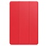 Case2go - Tablet hoes geschikt voor Google Pixel Tablet (2023) - Tri-Fold Book Case - Rood