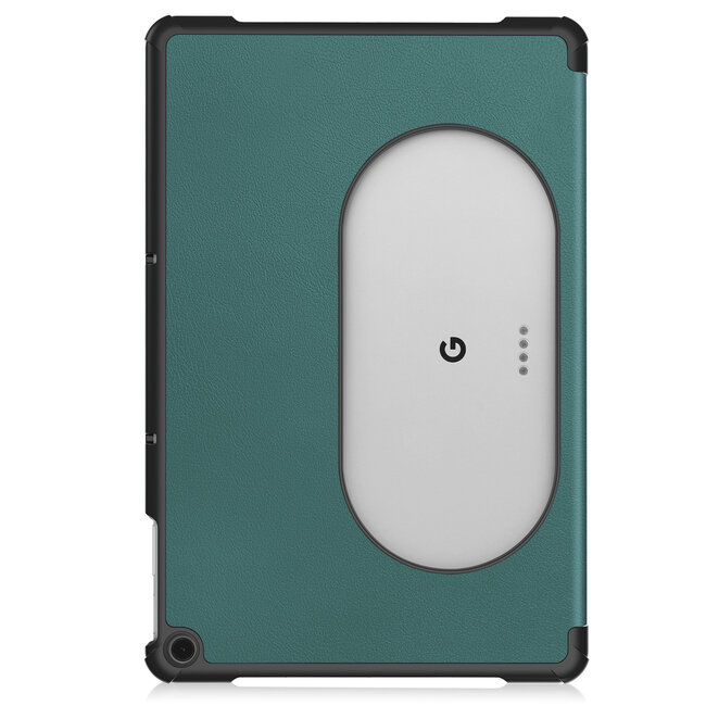Case2go - Tablet hoes geschikt voor Google Pixel Tablet (2023) - Tri-Fold Book Case - Groen