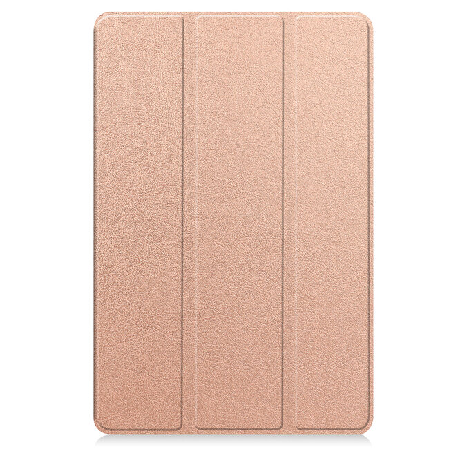 Case2go - Tablet hoes geschikt voor Google Pixel Tablet (2023) - Tri-Fold Book Case - Rose Goud