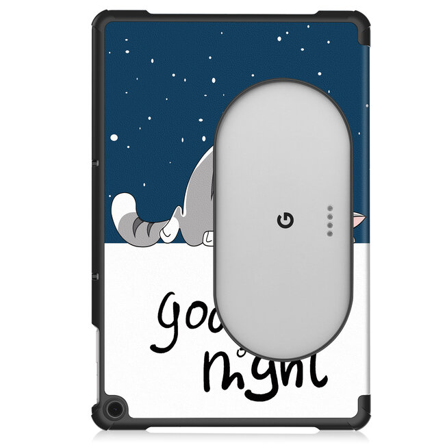 Case2go - Tablet hoes geschikt voor Google Pixel Tablet (2023) - Tri-Fold Book Case - Goodnight
