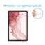 Case2go - Tablet Screenprotector geschikt voor Samsung Galaxy Tab S9 (2023) - 11 inch - Tempered Glass - Case Friendly - Transparant