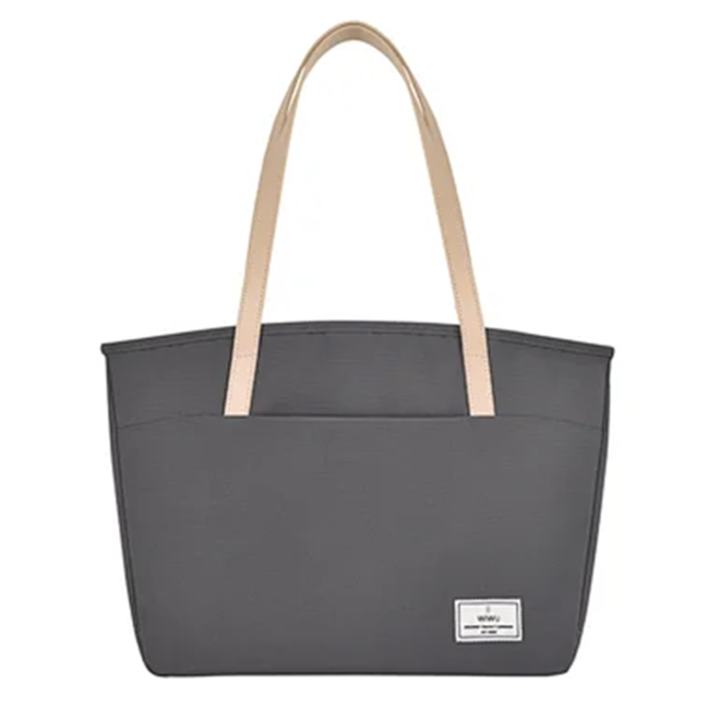 WIWU - Laptoptas- Laptoptas 14 inch - Laptophoes- Ora Laptop Handtas - Laptop Sleeve- Laptop Tas- Waterafstotend - Grijs
