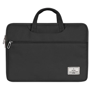WIWU WIWU - Laptoptas- Laptophoes  –  14 Inch – Vivi Laptop Sleeve - Laptophoes- Waterafstotend - Laptop Sleeve- Laptop Tas- Zwart